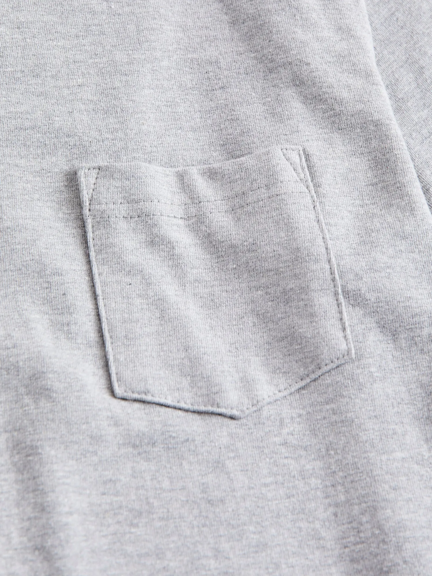 2-Pack Heavyweight Pocket T-Shirts in Heather Grey