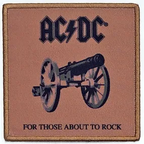 AC/DC For Those About To Rock Standard Patch