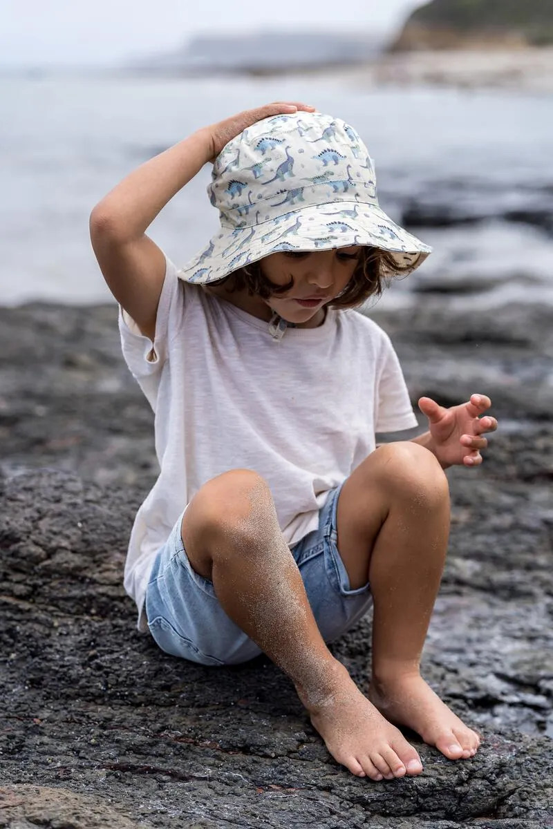 Acorn Kids Reversible Bucket Hat - Dinosaur