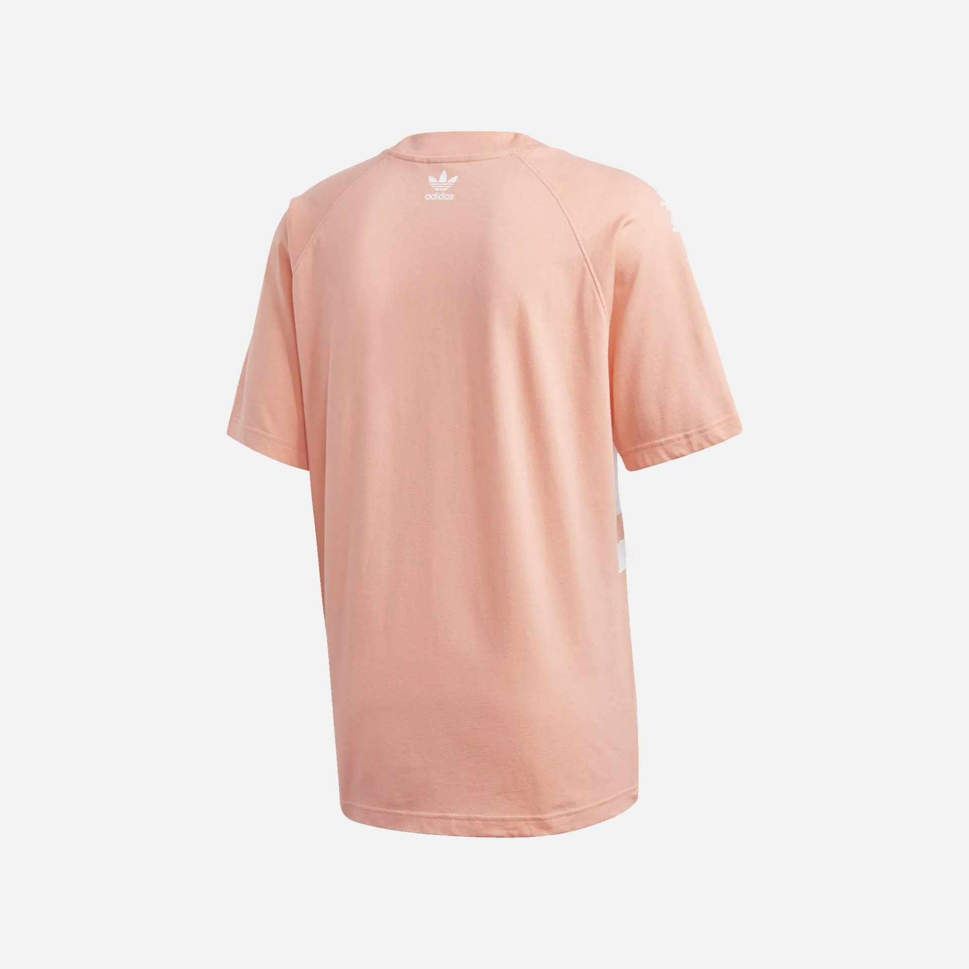 Adidas Originals | BIG TREFOIL BOXY TEE CHALK CORAL