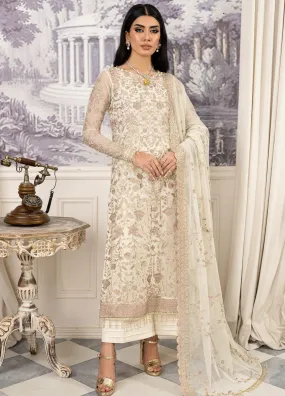 Afsanah by Zarif Embroidered Net 3 Piece Unstitched Suit ZF24AF ZAF-03 NEELAM