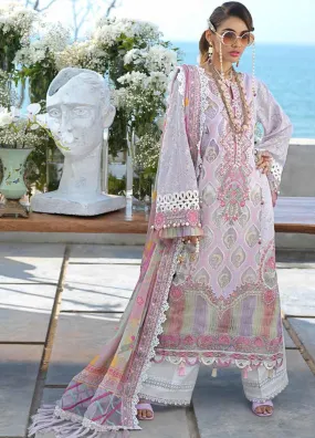 Alif By AJR Couture Embroidered Lawn Unstitched 3 Piece Suit - 02