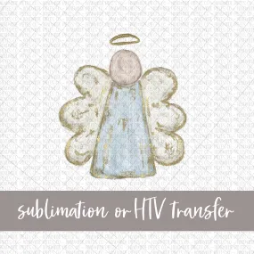 Angel -  Sublimation or HTV Transfer