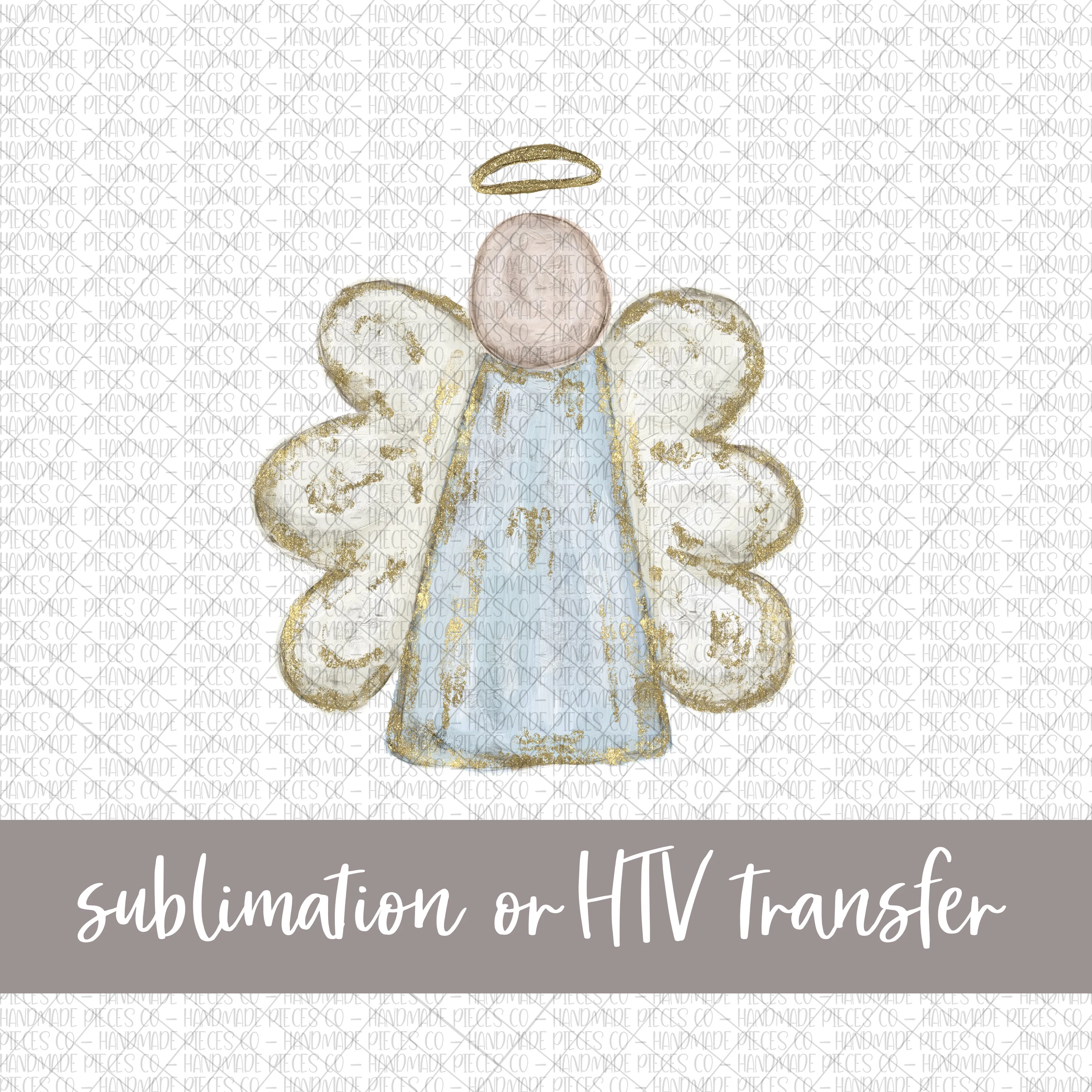 Angel -  Sublimation or HTV Transfer