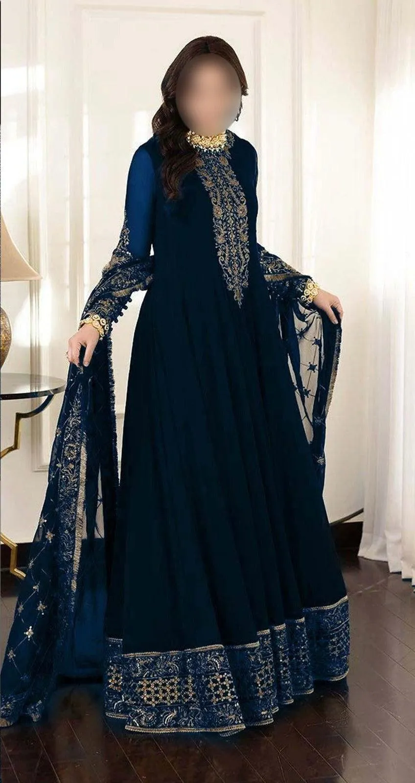 Asim Jofa Chiffon Maxi