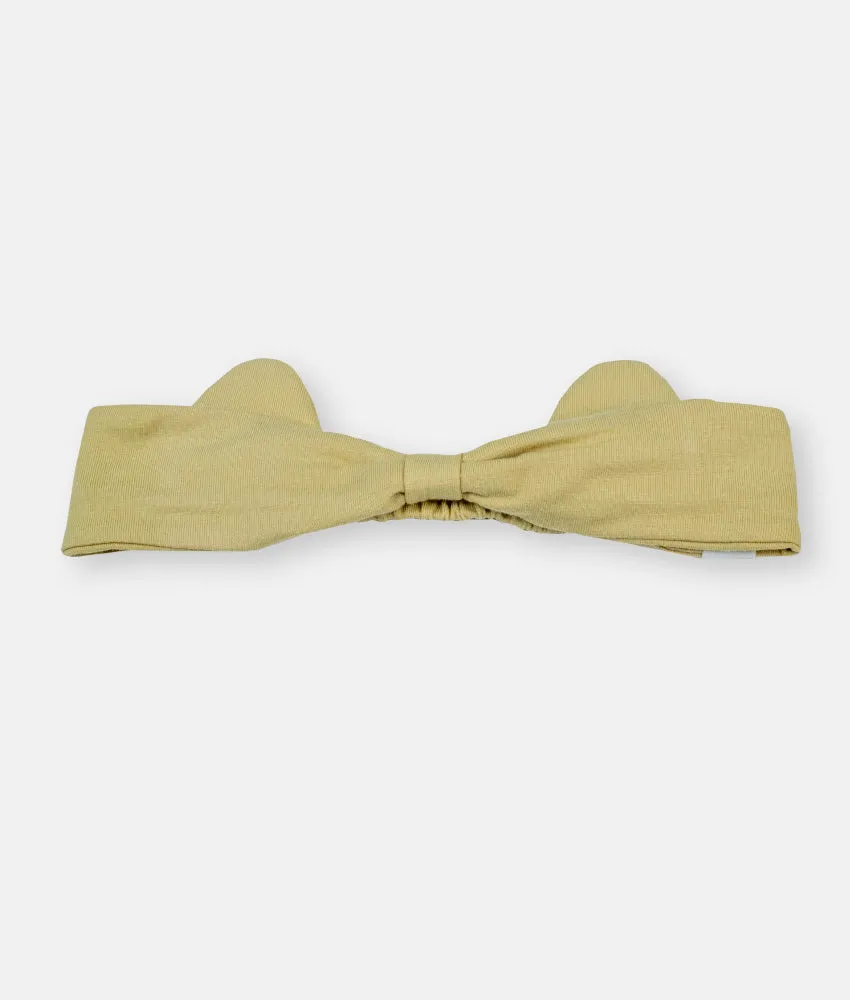 Baby Hair Band with Ears - Yellow