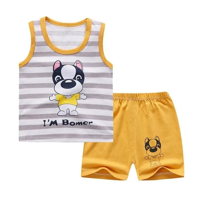 Baby Vest  pants Set