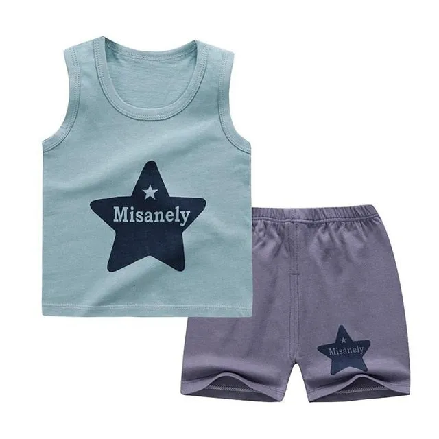 Baby Vest  pants Set