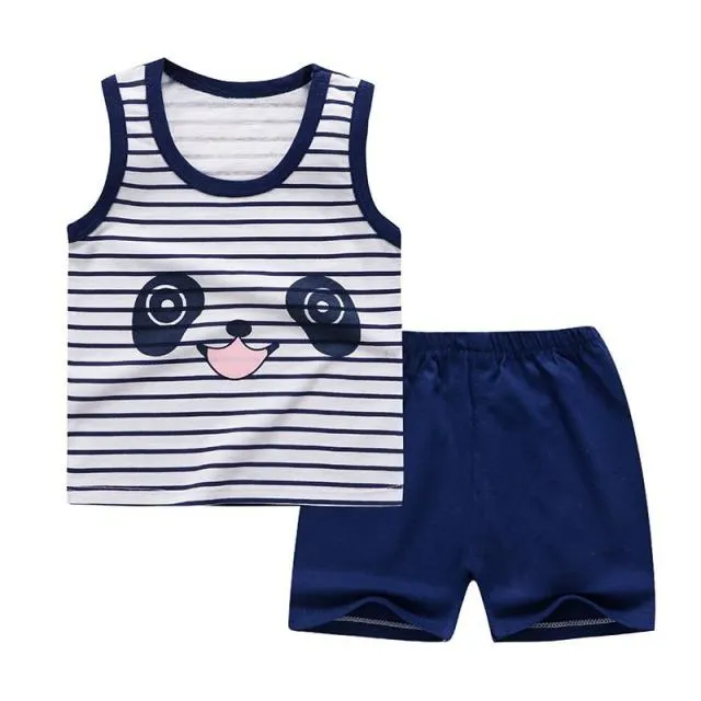 Baby Vest  pants Set