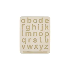 begin again wooden tracing board abc