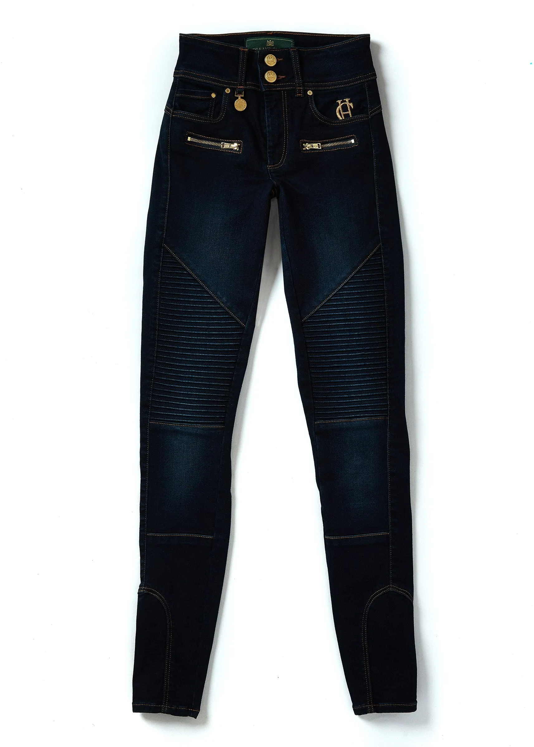 Biker Jean (Deep Indigo)