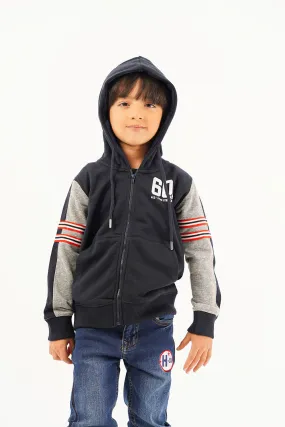 Boy's Front Zip Hoodie