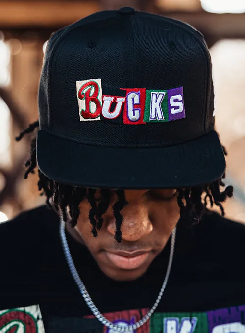 Bucks In Six x Mitchell & Ness Eras Milwaukee Bucks Snapback Hat