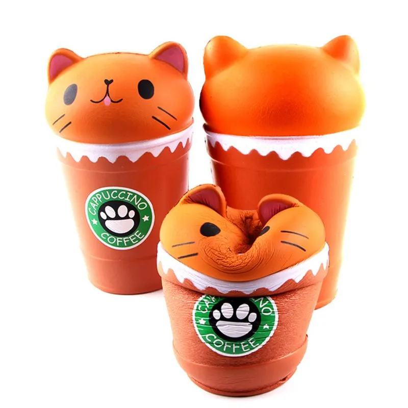 Cat Coffee Cup Squishy