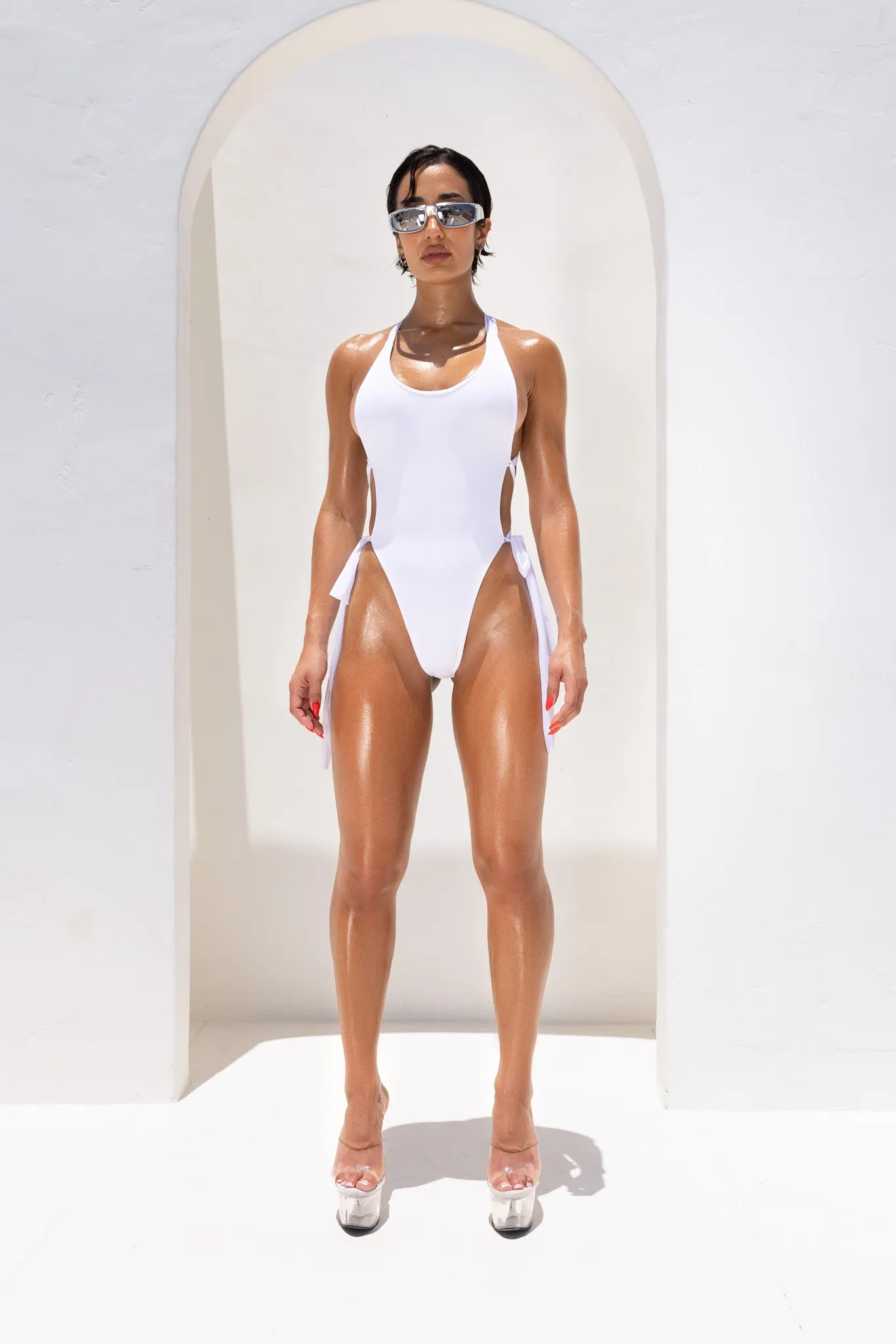 Coco One Piece Swimsuit - White