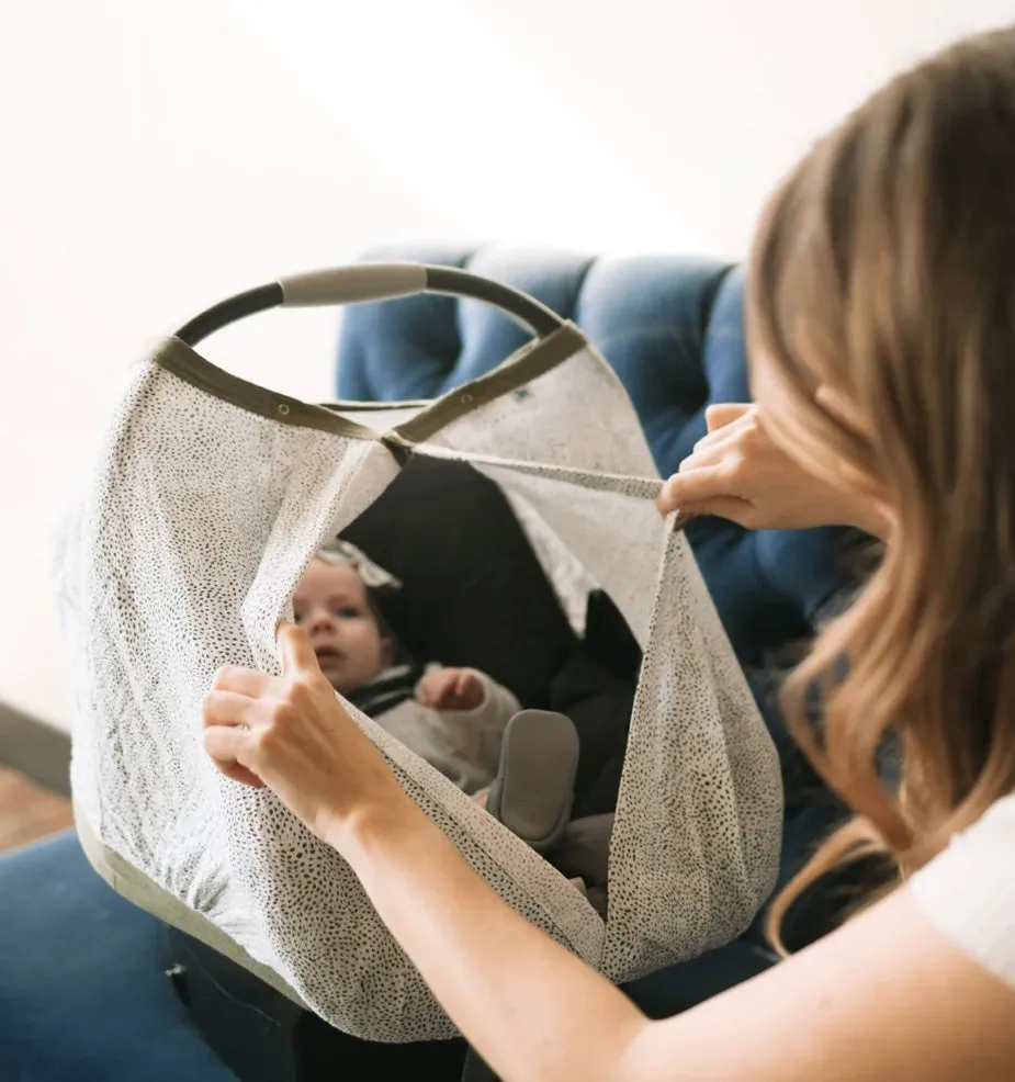 Cotton Muslin Car Seat Cover