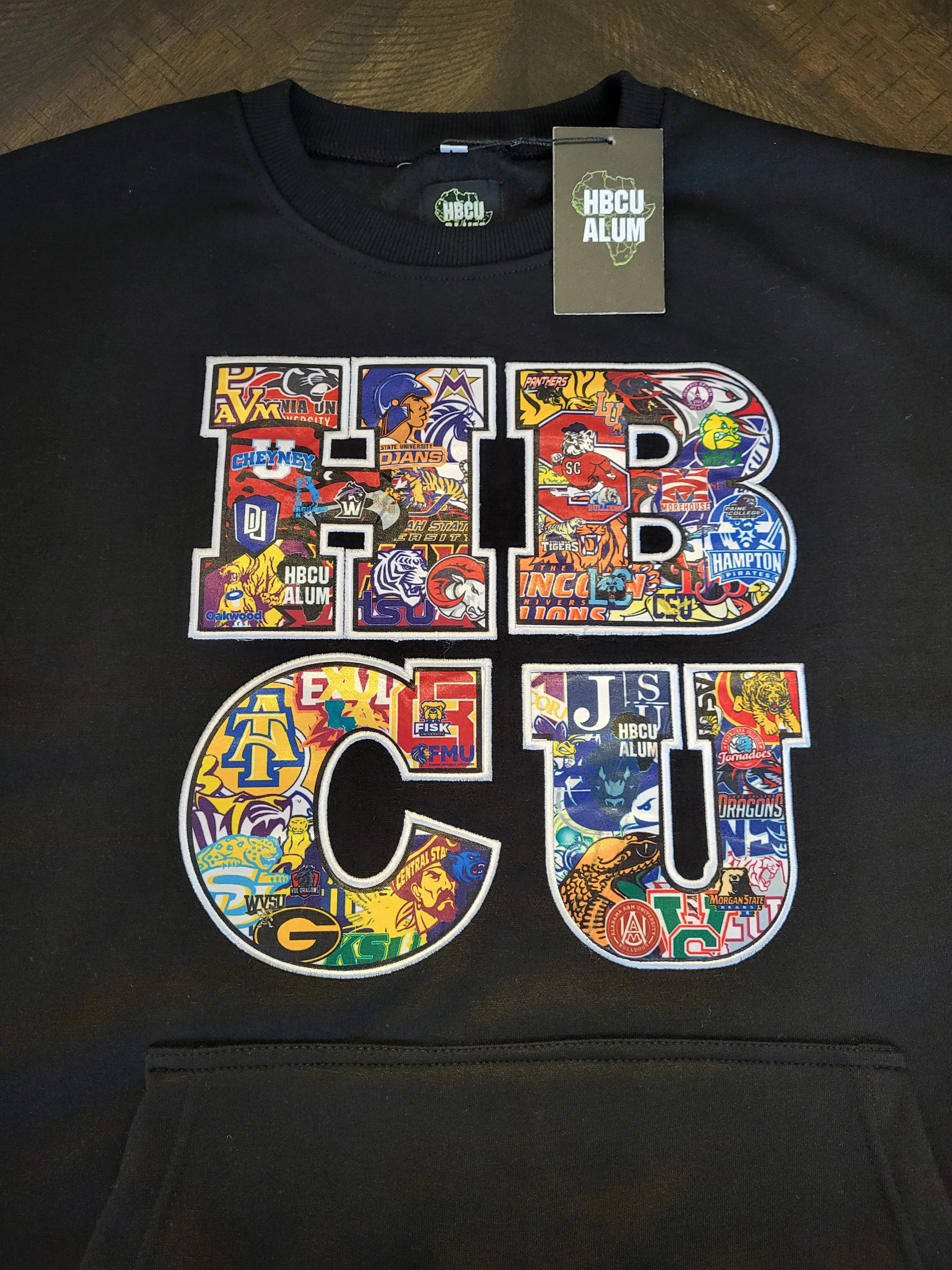 Culture Embroidered Crewneck