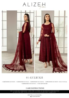 D01 GULRUKH - ALIZEH FORMALS CHIFFON