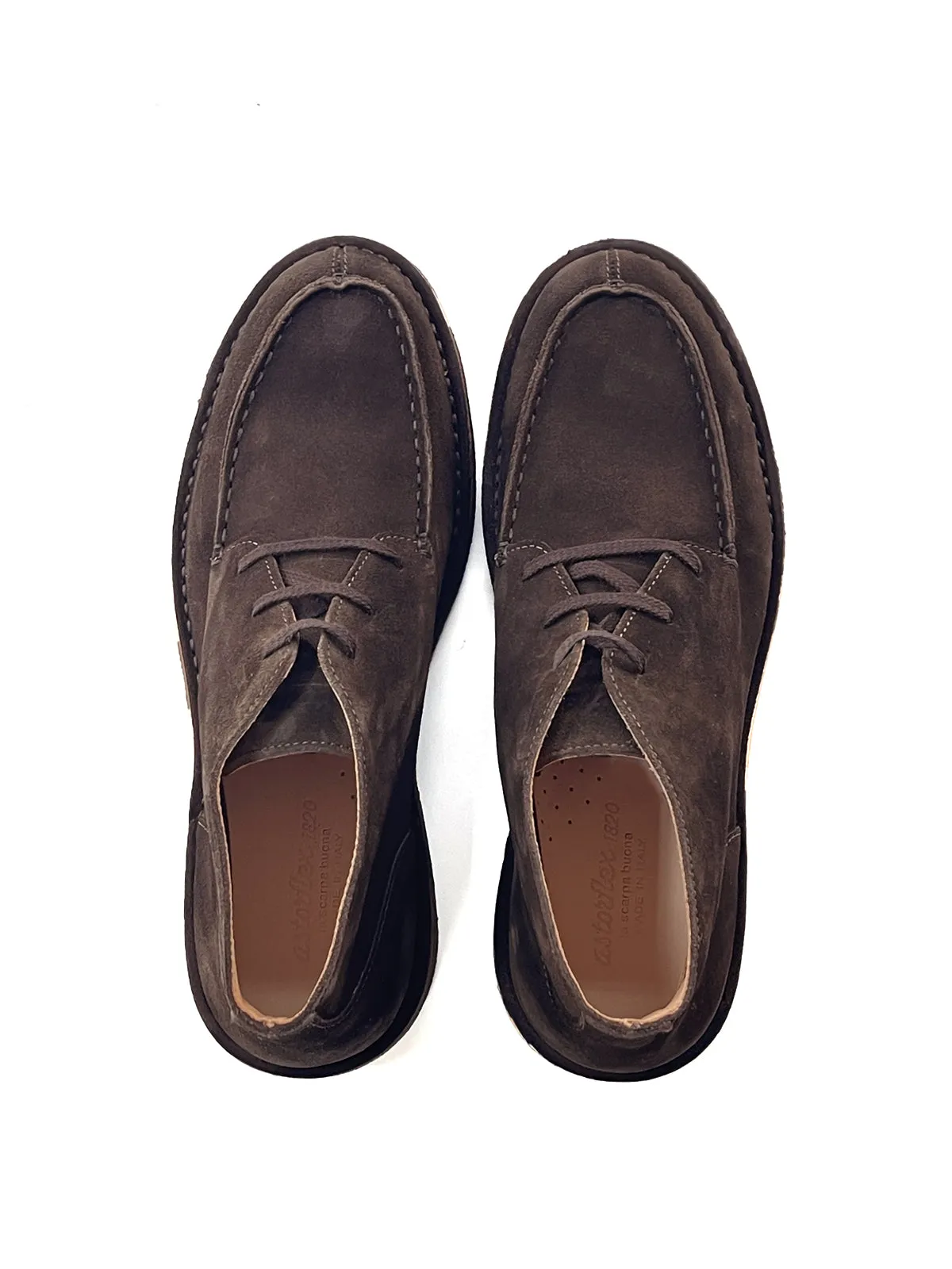 Deukeflex Chestnut Suede Chukka Boot