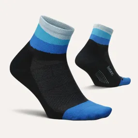 Feetures | Unisex Elite Light Cushion Quarter - Oceanic Ascent