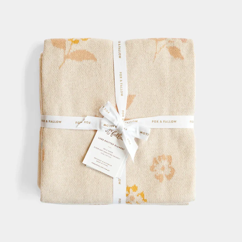 Fox & Fallow Meadow Blanket