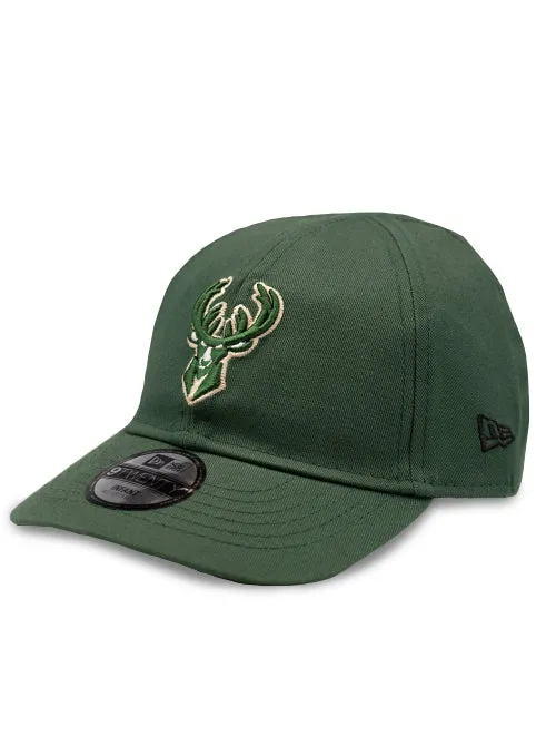 Infant New Era 9Twenty My 1st Milwaukee Bucks Hat