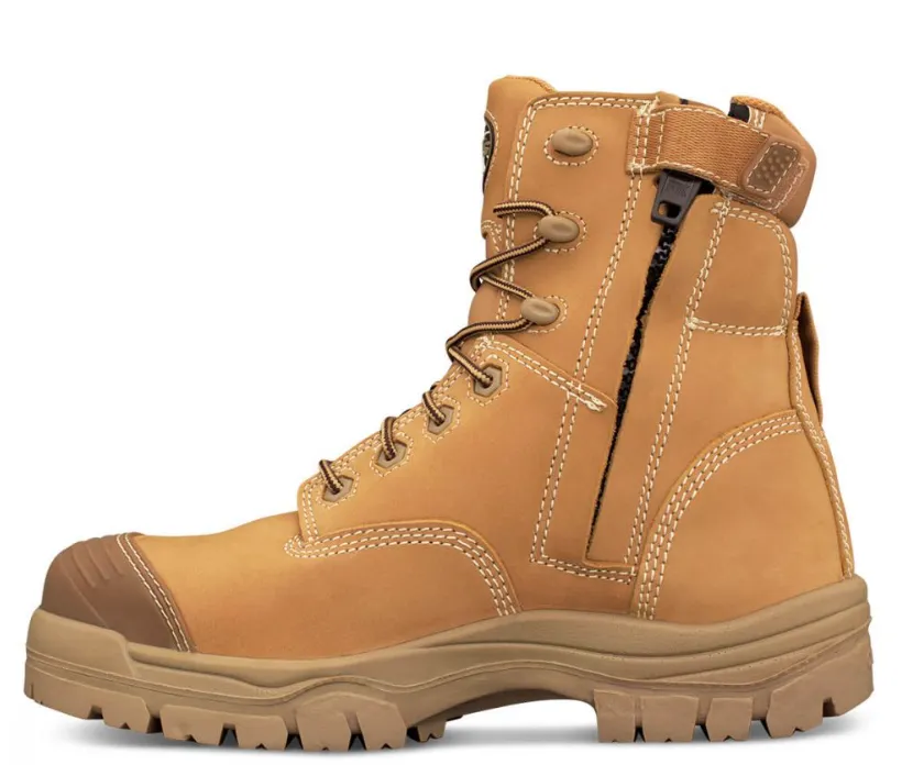 Oliver Wheat 150mm At45 Composite Zip Side Safety Boot