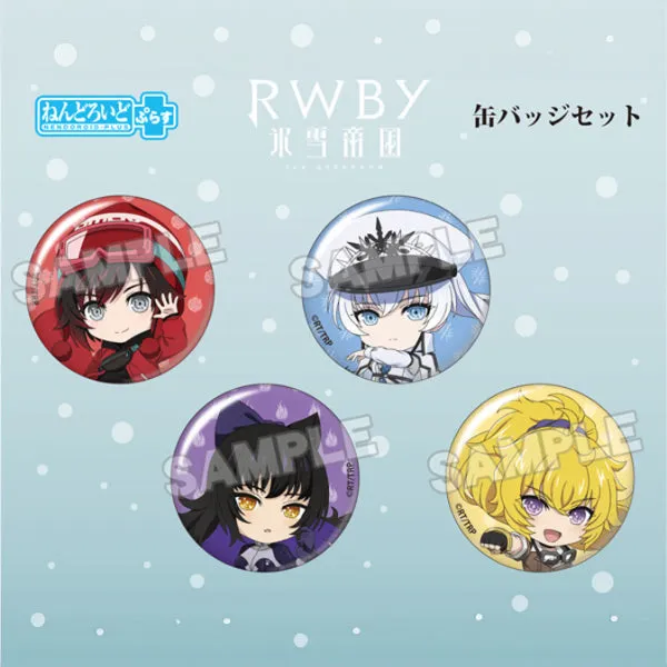 RWBY Ice Queendom Nendoroid Plus Pinback Button Set (Team RWBY)