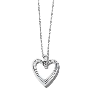 Spectrum Open Heart Necklace