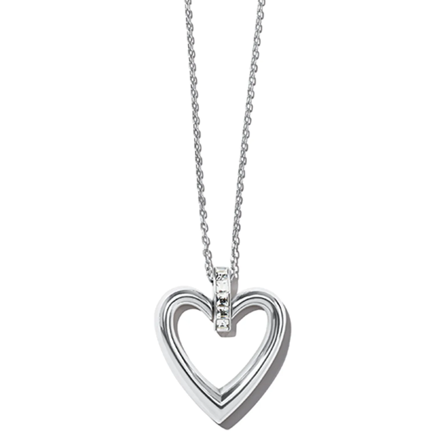 Spectrum Open Heart Necklace