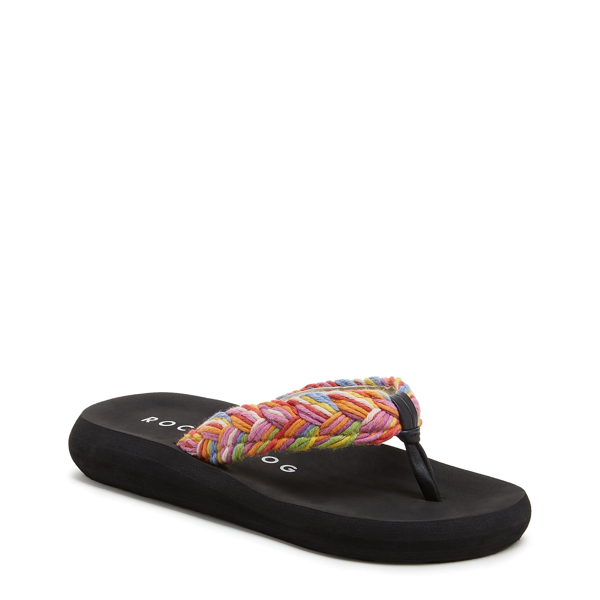 Sunset Cord Rainbow Flip-Flops