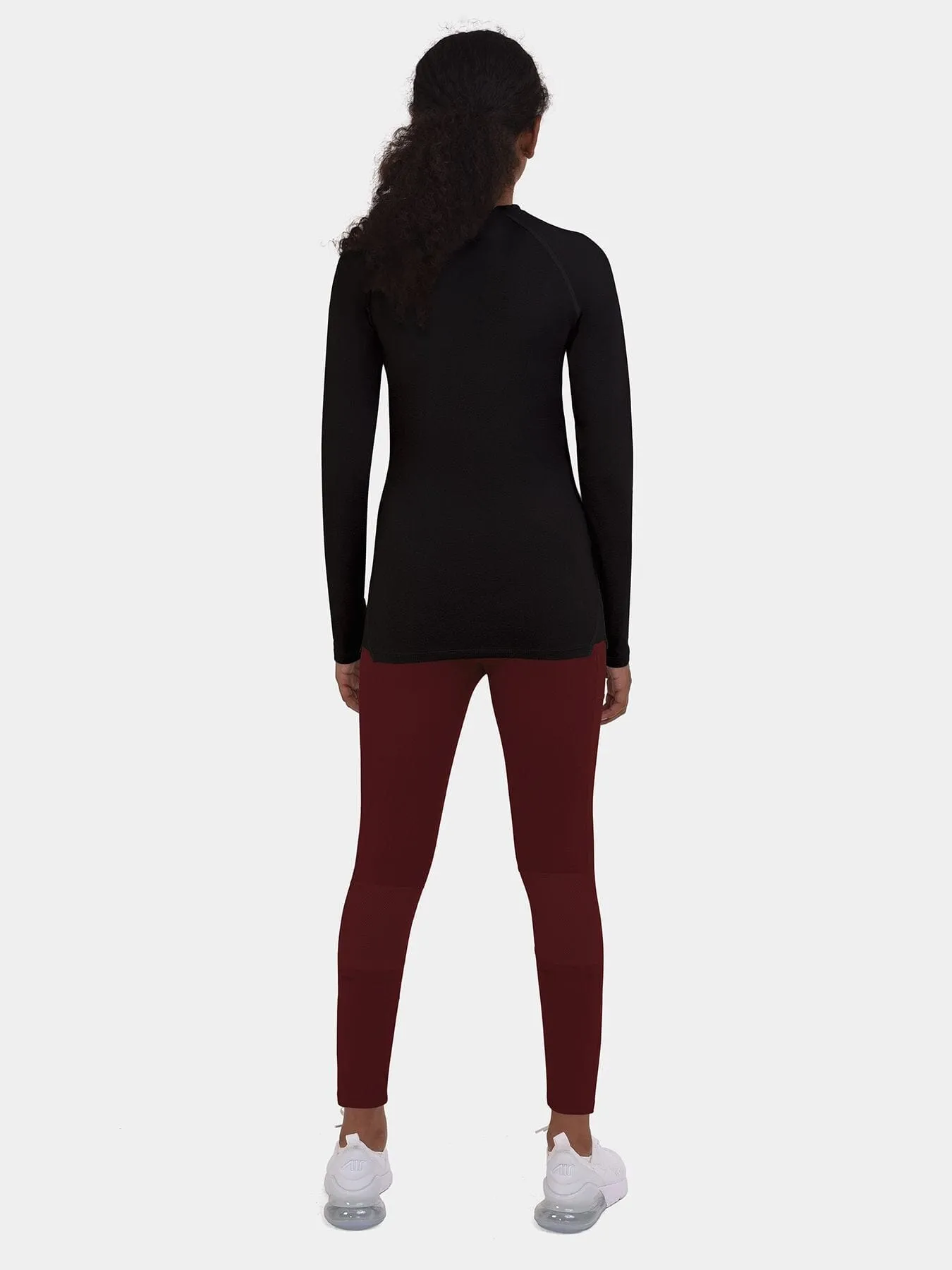 SuperThermal Compression Base Layer Top & Tights for Girls With Brushed Inner Fabric