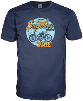 T-Shirt 14ender Superior Ride navy