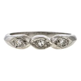 Vintage Diamond Wedding Band